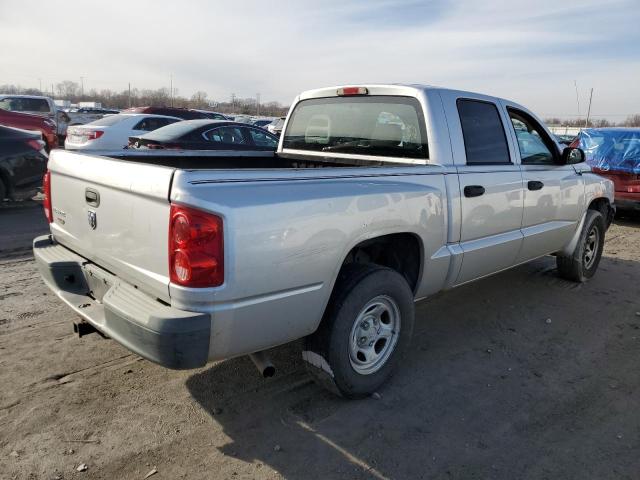 1D7HE28K86S503459 - 2006 DODGE DAKOTA QUAD SILVER photo 3