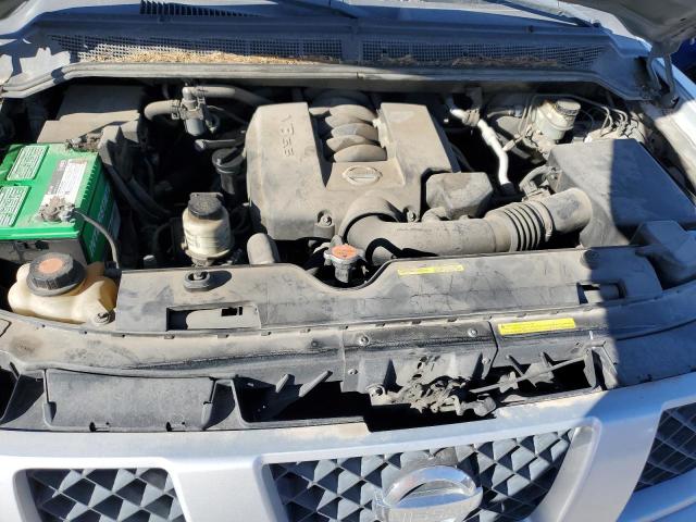 1N6AA06AX4N520438 - 2004 NISSAN TITAN XE SILVER photo 11