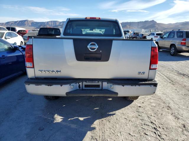 1N6AA06AX4N520438 - 2004 NISSAN TITAN XE SILVER photo 6