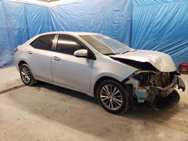 5YFBURHE6FP286582 - 2015 TOYOTA COROLLA L SILVER photo 4