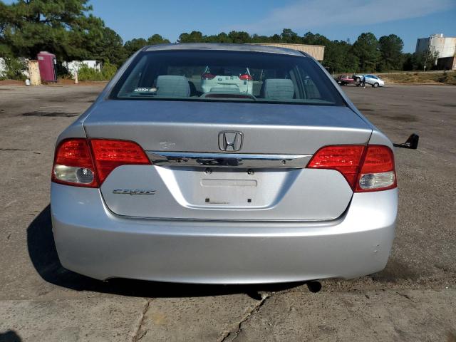 2HGFA16579H301472 - 2009 HONDA CIVIC LX Plata foto 6
