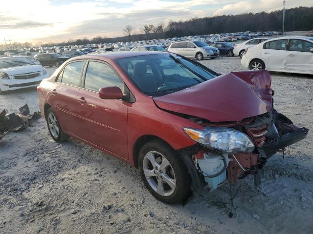 5YFBU4EE6DP179620 - 2013 TOYOTA COROLLA BASE RED photo 4