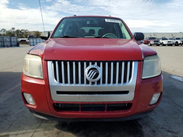 4M2CN8B78AKJ26081 - 2010 MERCURY MARINER MAROON photo 5