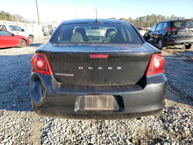 1C3CDZABXDN540541 - 2013 DODGE AVENGER SE BLACK photo 6