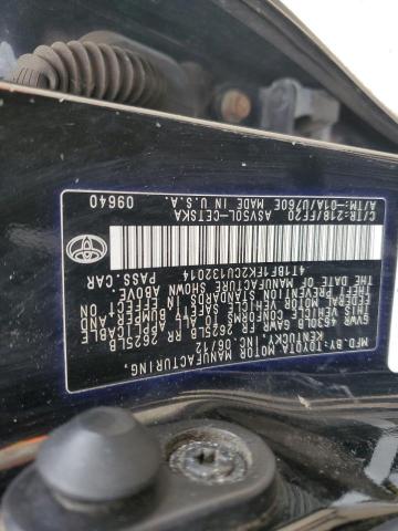 4T1BF1FK2CU132014 - 2012 TOYOTA CAMRY BASE შავი ფოტო 12