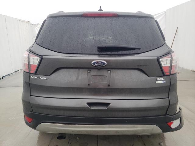 1FMCU9HD5JUD06453 - 2018 FORD ESCAPE SEL GRAY photo 6