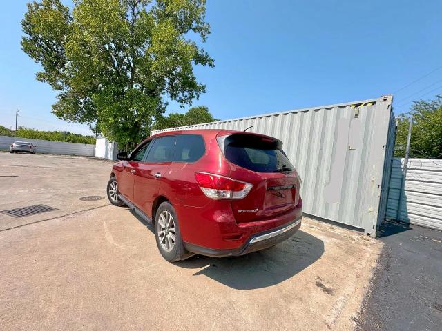 5N1AR2MN7EC702779 - 2014 NISSAN PATHFINDER S RED photo 3