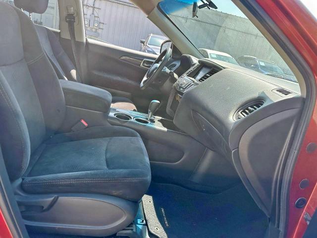 5N1AR2MN7EC702779 - 2014 NISSAN PATHFINDER S RED photo 5