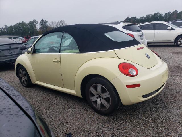 3VWSF31Y36M308182 - 2006 VOLKSWAGEN NEW BEETLE CONVERTIBLE OPTION PACKAGE 2 YELLOW photo 2