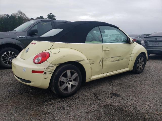 3VWSF31Y36M308182 - 2006 VOLKSWAGEN NEW BEETLE CONVERTIBLE OPTION PACKAGE 2 YELLOW photo 3