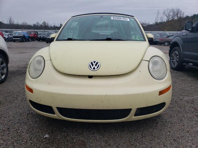 3VWSF31Y36M308182 - 2006 VOLKSWAGEN NEW BEETLE CONVERTIBLE OPTION PACKAGE 2 YELLOW photo 5
