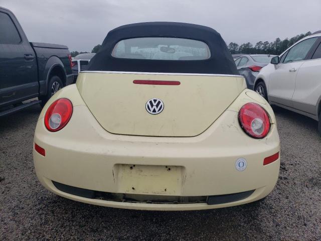 3VWSF31Y36M308182 - 2006 VOLKSWAGEN NEW BEETLE CONVERTIBLE OPTION PACKAGE 2 YELLOW photo 6