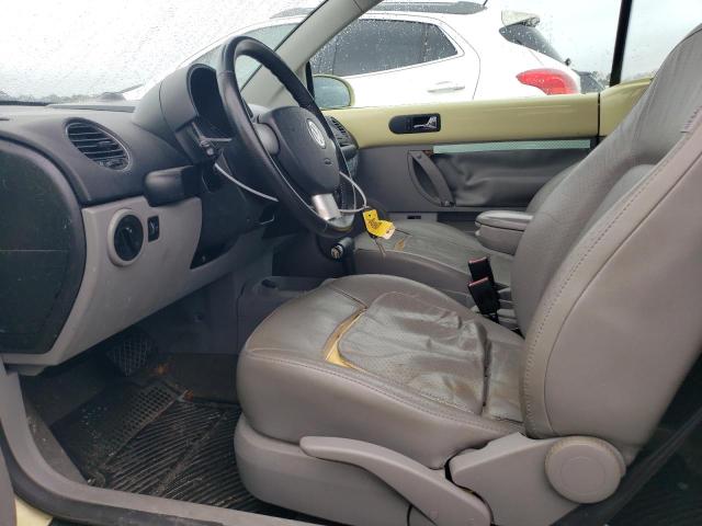 3VWSF31Y36M308182 - 2006 VOLKSWAGEN NEW BEETLE CONVERTIBLE OPTION PACKAGE 2 YELLOW photo 7