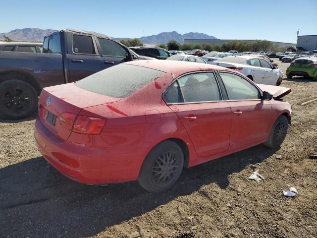 3VW2K7AJ6EM235619 - 2014 VOLKSWAGEN JETTA BASE 红色 照片 3