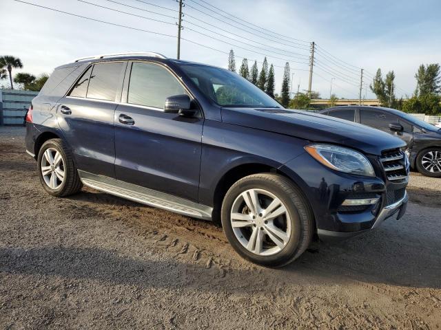 4JGDA5HB4DA107324 - 2013 MERCEDES-BENZ ML 350 4MATIC BLUE photo 4