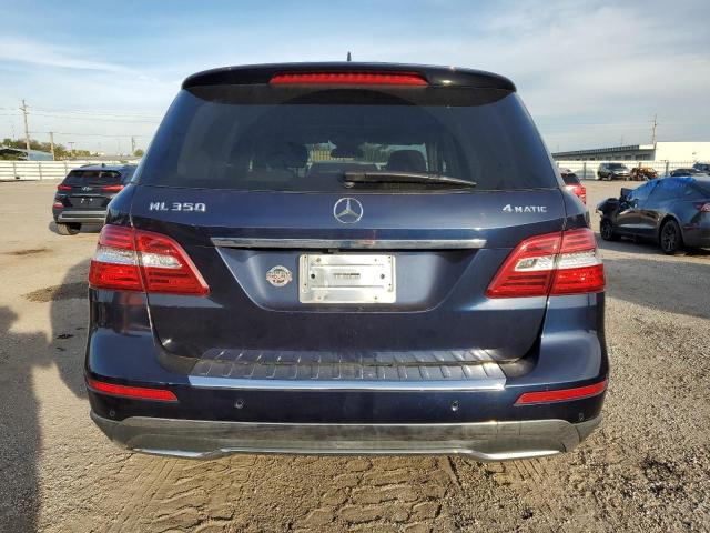 4JGDA5HB4DA107324 - 2013 MERCEDES-BENZ ML 350 4MATIC BLUE photo 6