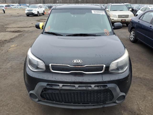 KNDJN2A25F7206092 - 2015 KIA SOUL BLACK photo 5