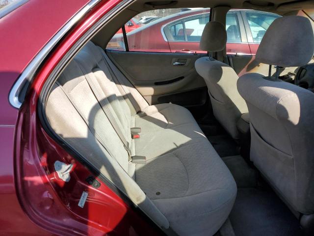 1HGCG56722A062069 - 2002 HONDA ACCORD SE BURGUNDY photo 10