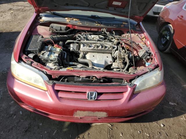 1HGCG56722A062069 - 2002 HONDA ACCORD SE BURGUNDY photo 11