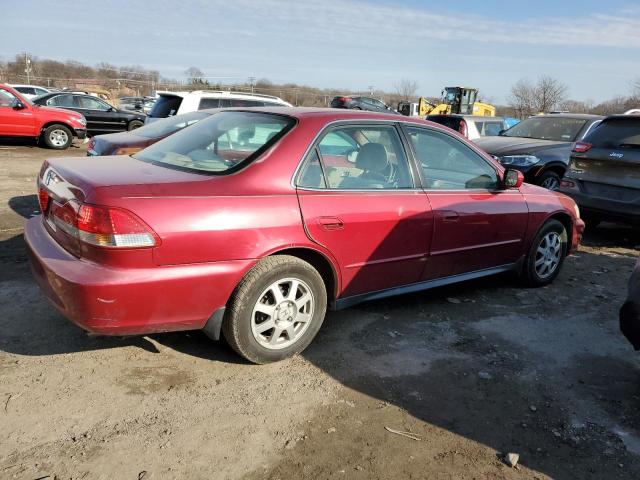 1HGCG56722A062069 - 2002 HONDA ACCORD SE BURGUNDY photo 3