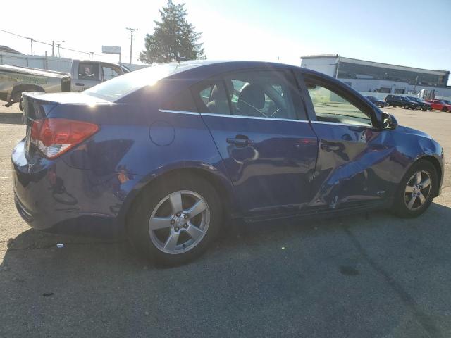 1G1PF5SC5C7246337 - 2012 CHEVROLET CRUZE LT BLUE photo 3