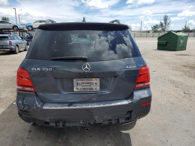 WDCGG8JB3DG132699 - 2013 MERCEDES-BENZ GLK 350 4MATIC GRAY photo 6