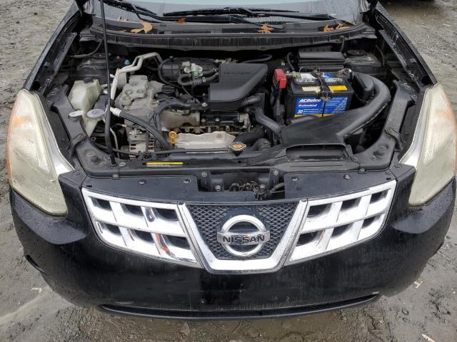 JN8AS5MT9BW151245 - 2011 NISSAN ROGUE S BLACK photo 12