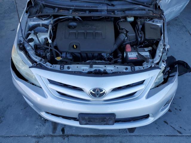 JTDBU4EE7B9151697 - 2011 TOYOTA COROLLA BASE Gümüş foto 11