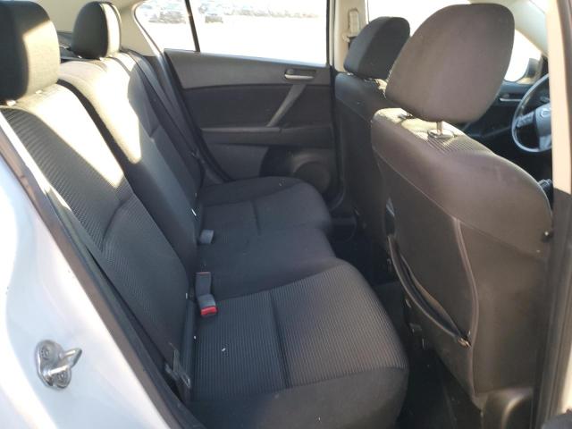 JM1BL1TG3D1773284 - 2013 MAZDA 3 I WHITE photo 10