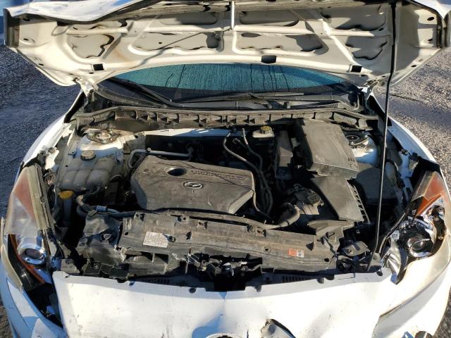 JM1BL1TG3D1773284 - 2013 MAZDA 3 I WHITE photo 11