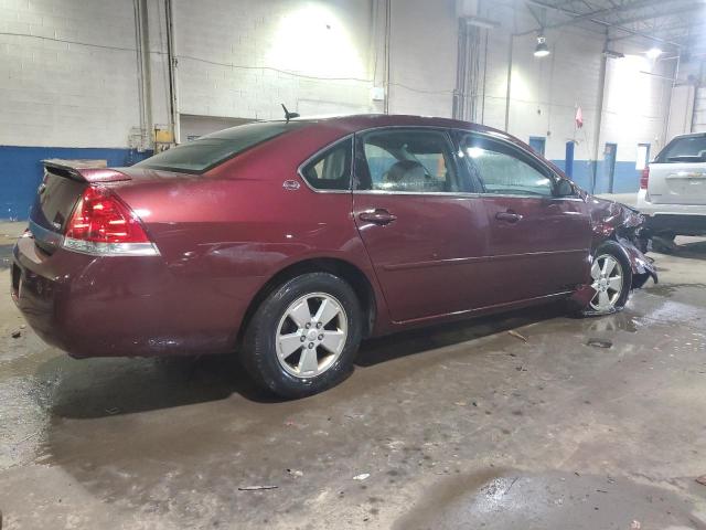 2G1WT58K579340337 - 2007 CHEVROLET IMPALA LT RED photo 3