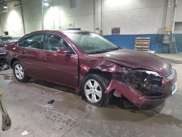 2G1WT58K579340337 - 2007 CHEVROLET IMPALA LT RED photo 4