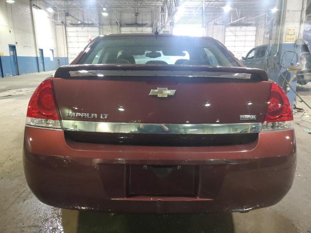 2G1WT58K579340337 - 2007 CHEVROLET IMPALA LT RED photo 6