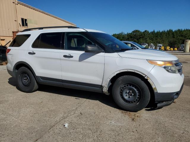 1FM5K7B82EGA85851 - 2014 FORD EXPLORER WHITE photo 4