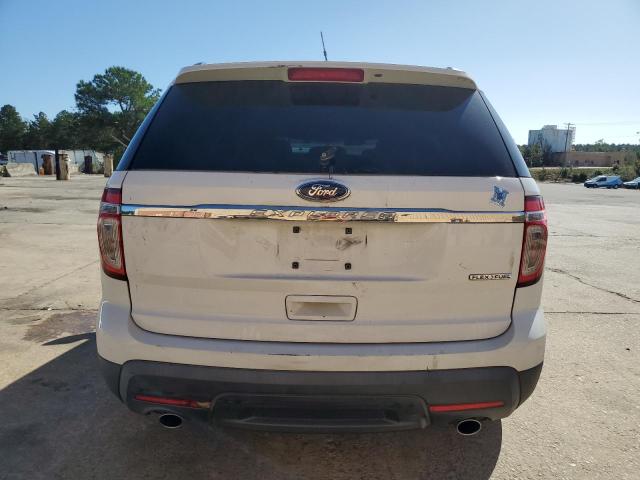 1FM5K7B82EGA85851 - 2014 FORD EXPLORER WHITE photo 6