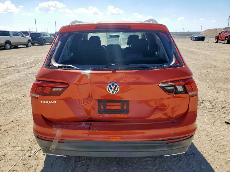 3VV1B7AX0KM045525 - 2019 VOLKSWAGEN TIGUAN S ნარინჯისფერი ფოტო 6
