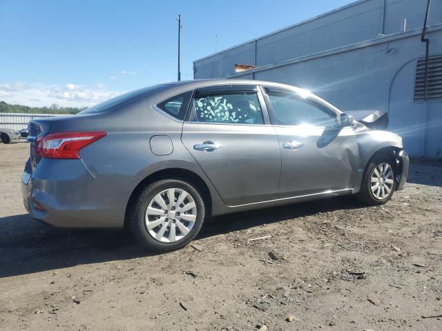 3N1AB7AP9KY250402 - 2019 NISSAN SENTRA S GRAY photo 3