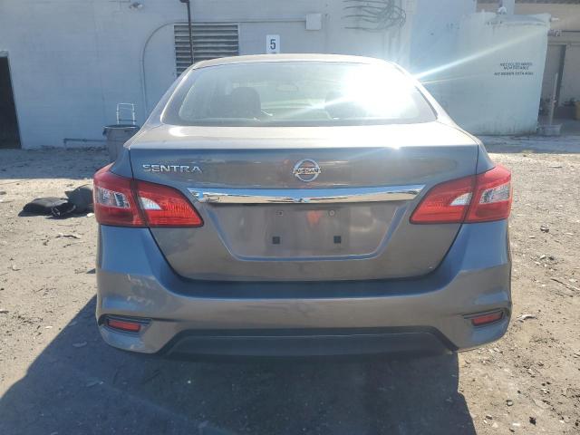 3N1AB7AP9KY250402 - 2019 NISSAN SENTRA S GRAY photo 6