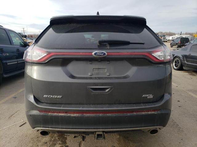 2FMPK4J88JBB05868 - 2018 FORD EDGE SEL GRAY photo 6