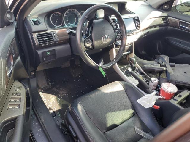 1HGCR2F8XHA159126 - 2017 HONDA ACCORD EXL GRAY photo 8