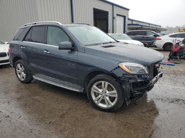 4JGDA5HB1FA510244 - 2015 MERCEDES-BENZ ML 350 4MATIC GRAY photo 4