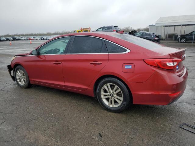 5NPE24AF8FH231511 - 2015 HYUNDAI SONATA SE RED photo 2