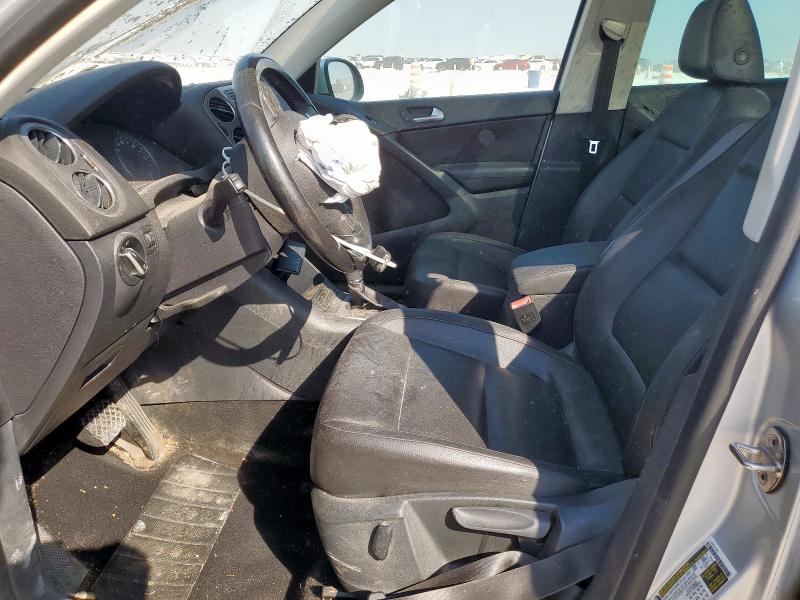 WVGBV7AX1CW610274 - 2012 VOLKSWAGEN TIGUAN S SILVER photo 7