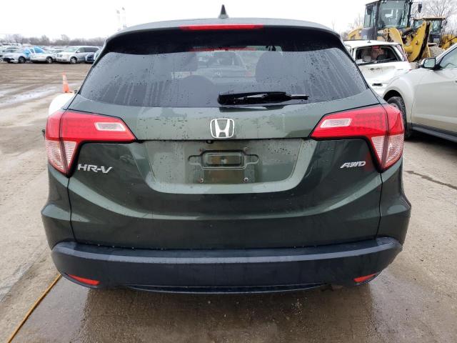 3CZRU6H5XGM746262 - 2016 HONDA HR-V EX GREEN photo 6