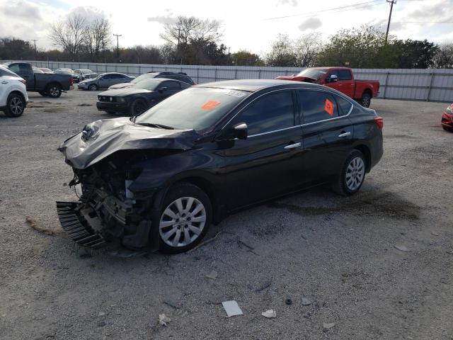 3N1AB7AP5KY455666 - 2019 NISSAN SENTRA S BLACK photo 1