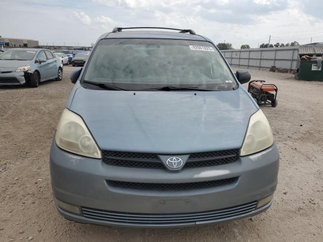 5TDZA22C85S349743 - 2005 TOYOTA SIENNA XLE BLUE photo 5