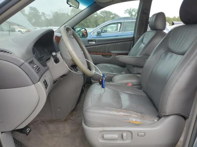 5TDZA22C85S349743 - 2005 TOYOTA SIENNA XLE BLUE photo 7