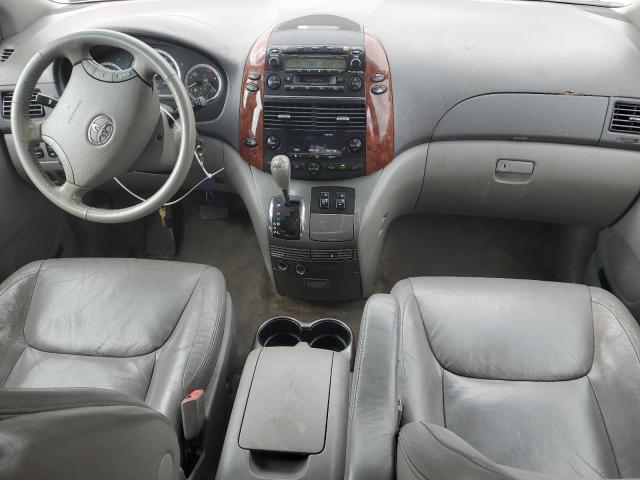 5TDZA22C85S349743 - 2005 TOYOTA SIENNA XLE BLUE photo 8