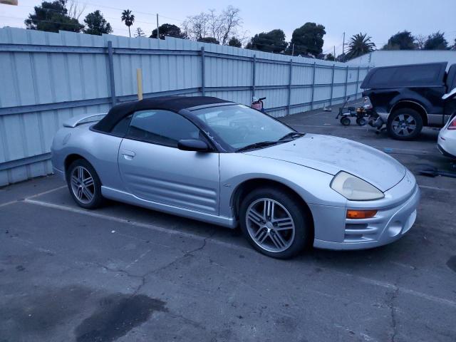 4A3AE75H33E009163 - 2003 MITSUBISHI ECLIPSE SPYDER GTS SILVER photo 4