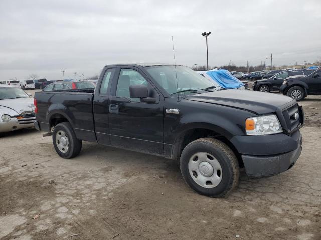 1FTRF12206NB11119 - 2006 FORD F150 BLACK photo 4